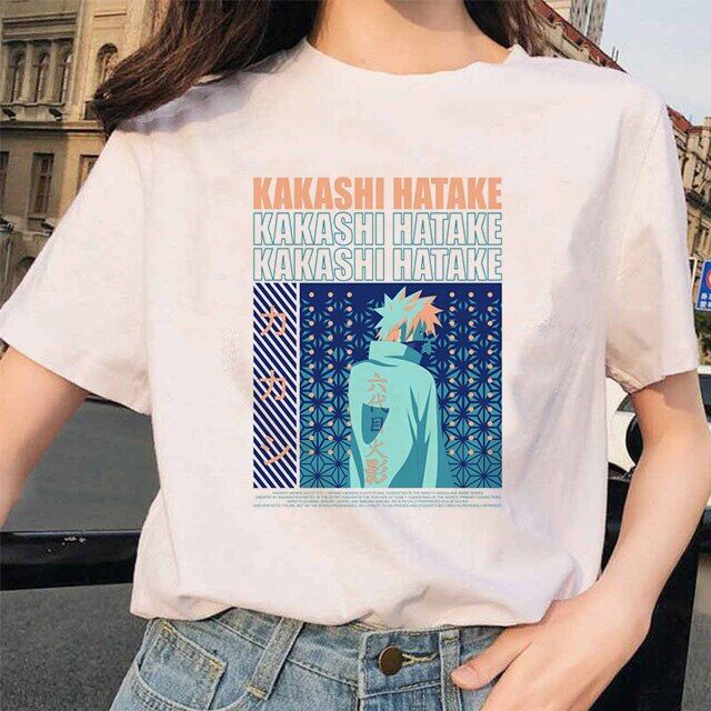 Naruto T-Shirt Mädchen Kakashi Hokage