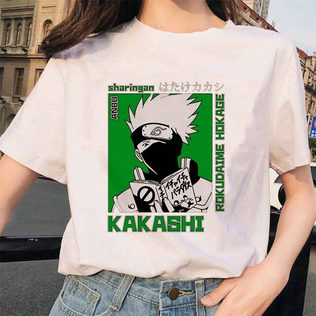 Naruto T-Shirt für Mädchen Kakashi Rokudaime