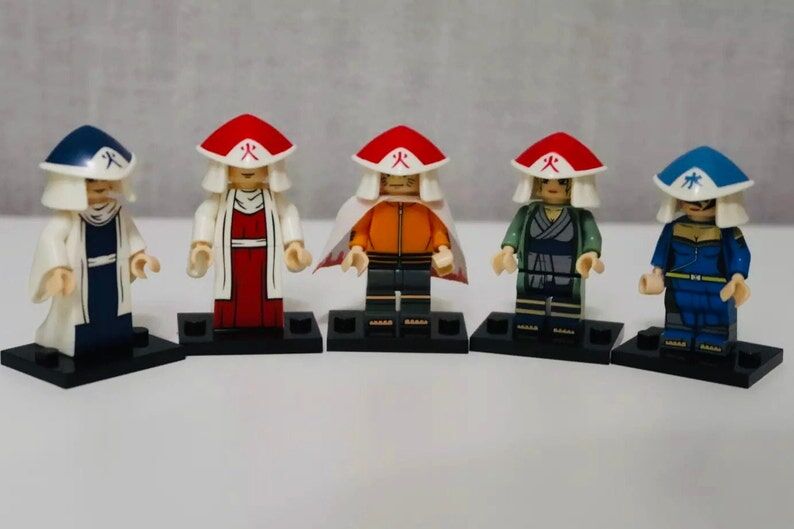 Naruto LEGO - 10er-Set Hokage-Figuren – Bild 4