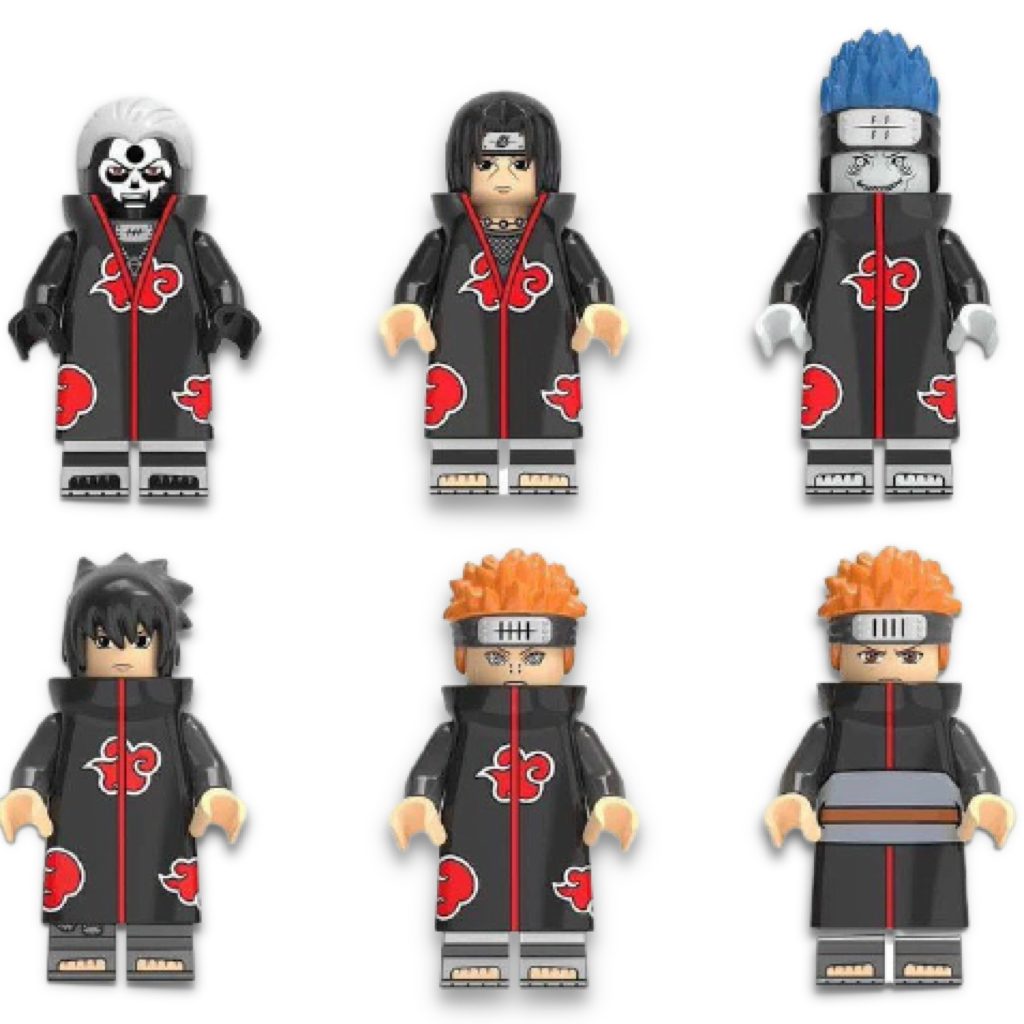 Naruto LEGO - Figuren LEGO Akatsuki Pack