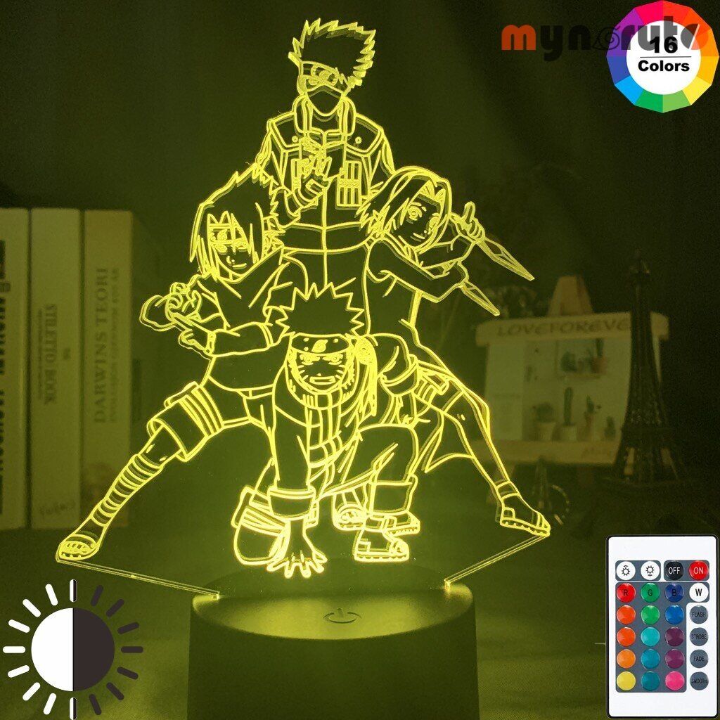 Naruto Lampen Naruto Team 7
