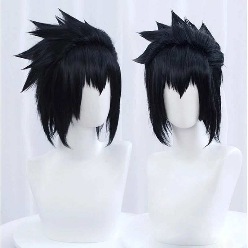 Naruto Cosplay Sasuke Uchiha Perücke – Bild 2