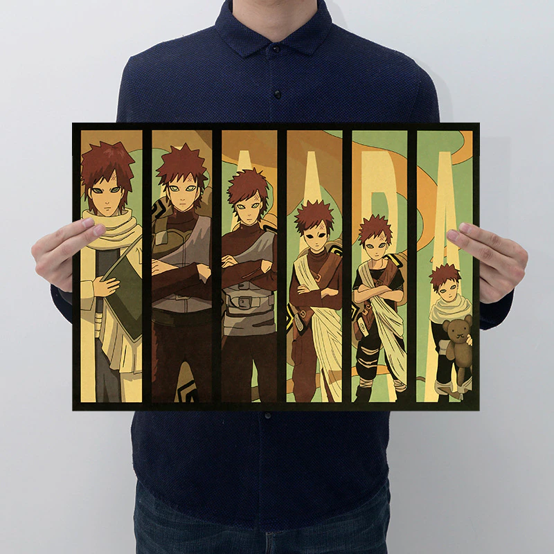Naruto Dekorationen: Poster Gaara